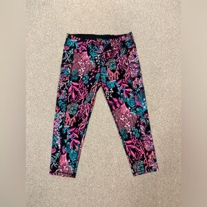 Lilly Pulitzer Luxletic Crop Leggings - Size XL